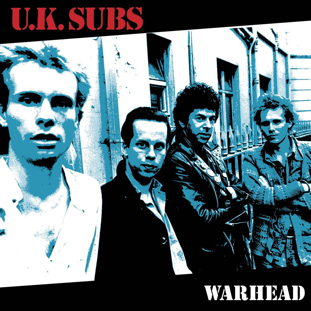the album cover for Uk Subs - Warhead (Red) [Colored Vinyl] (Red)