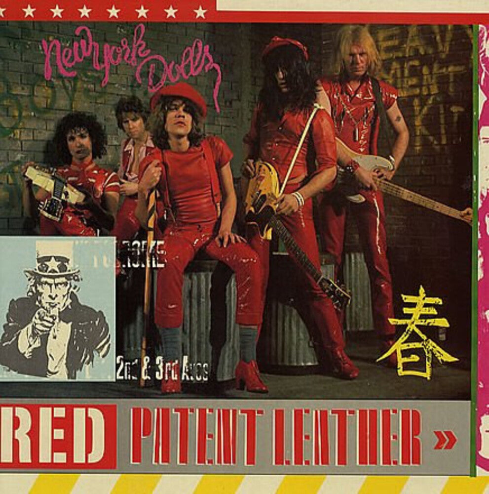 the album cover for New York Dolls - Red Patent Leather (Original Red) [Colored Vinyl] (Red)