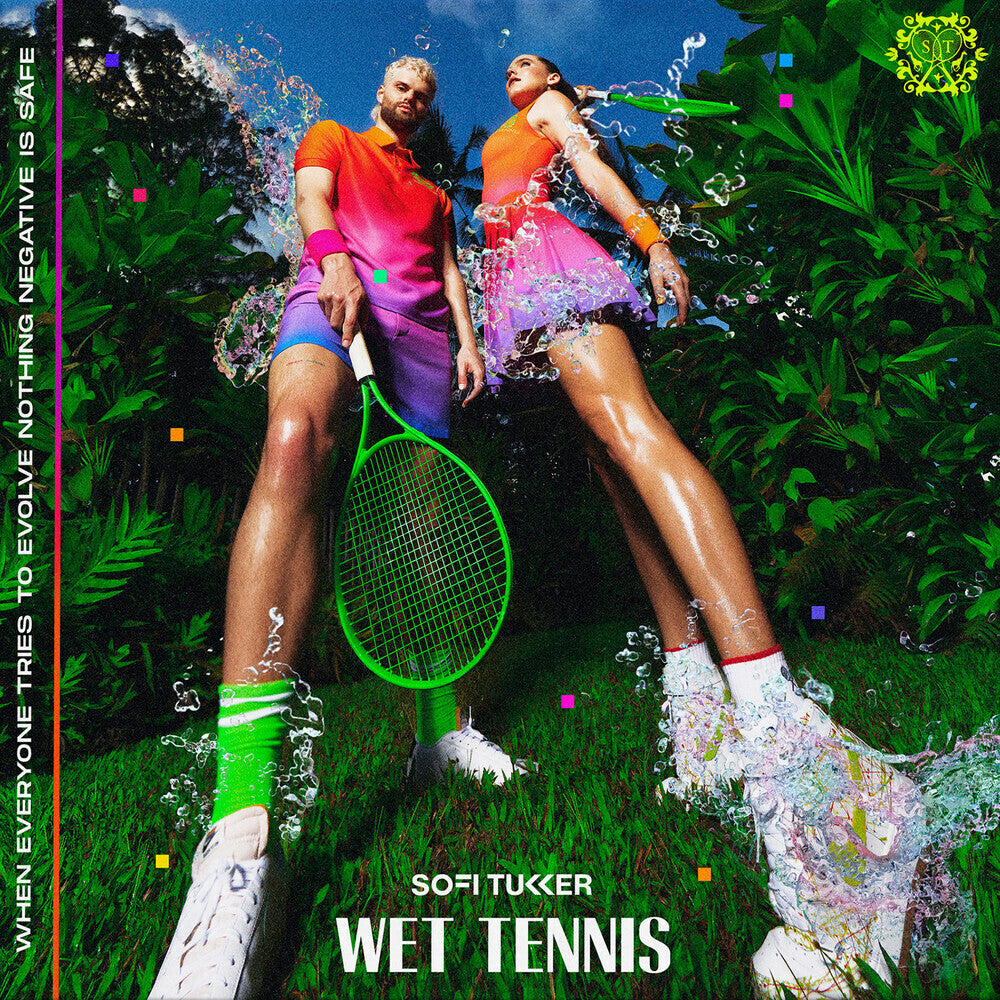 the album cover for Sofi Tukker - Wet Tennis [LP]