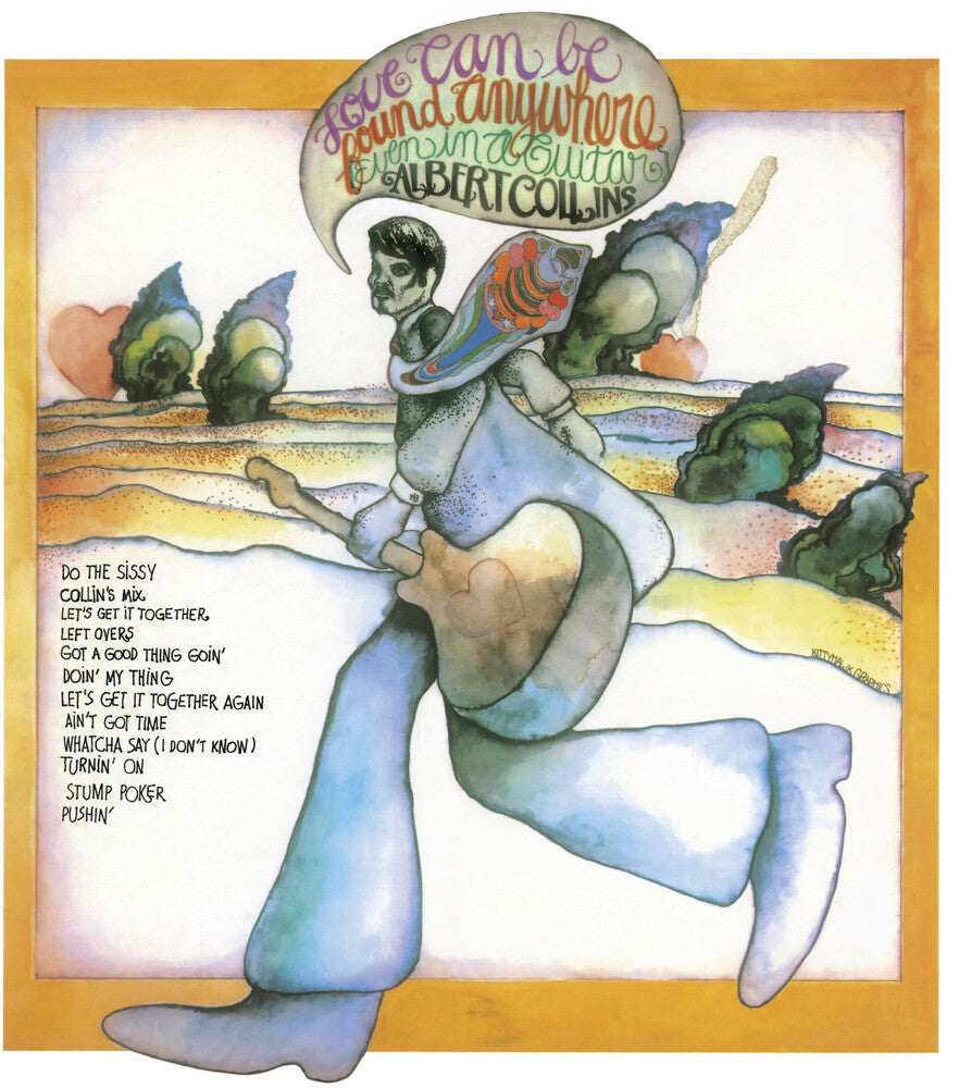the album cover for Albert Collins - Love Can Be Found Anywhere (Can)