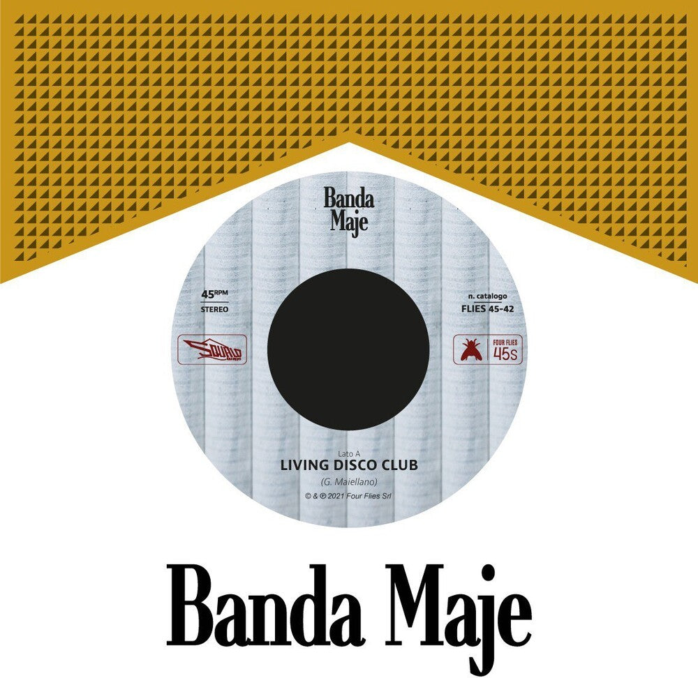 the album cover for Banda Maje - Living Disco Club