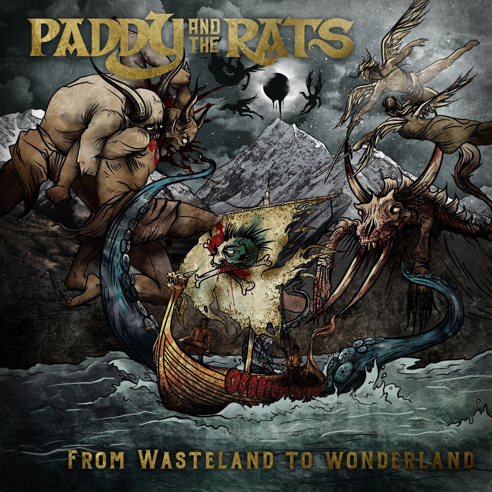the album cover for Paddy & Rats - From Wasteland To Wonderland