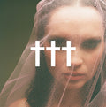 the album cover for +++ (Crosses) - Initiation / Protection [Indie Exclusive Limited Edition Vinyl Single]