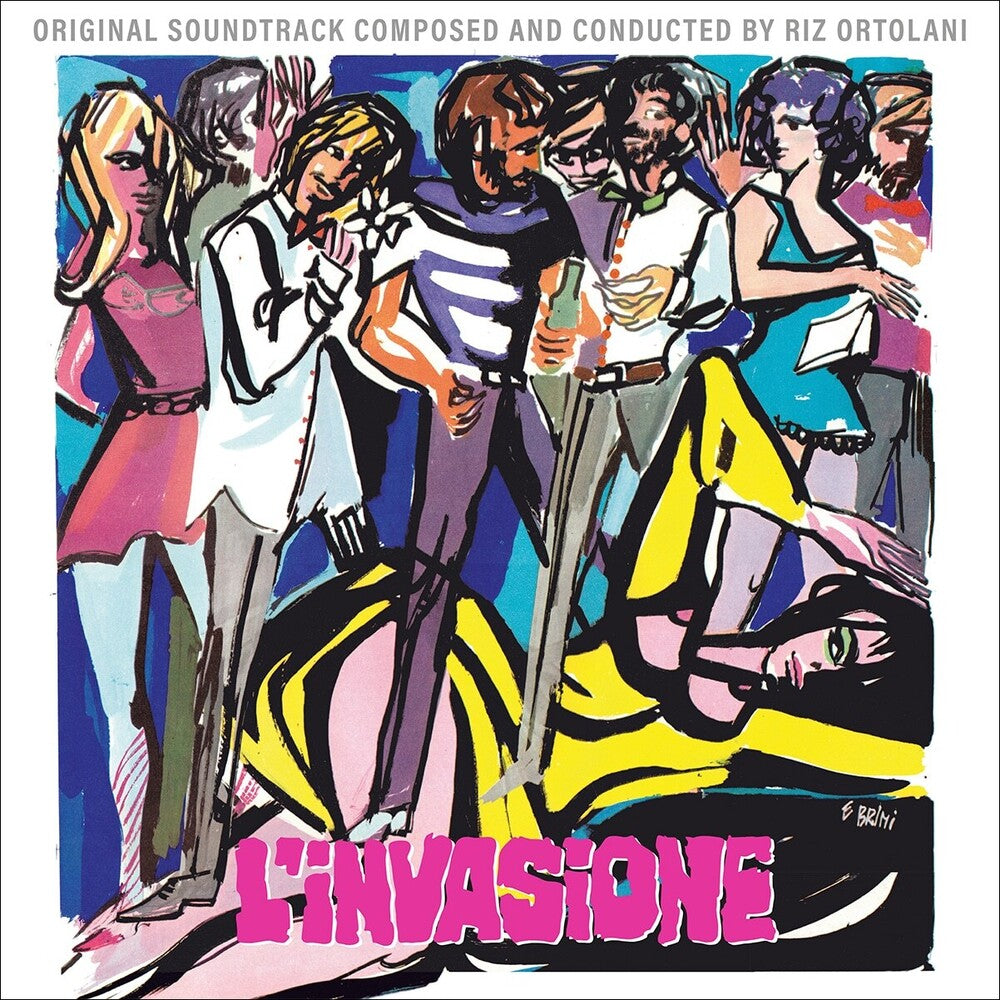 the album cover for Riz Ortolani  (Ita) - L'invasione / O.S.T. (Ita)