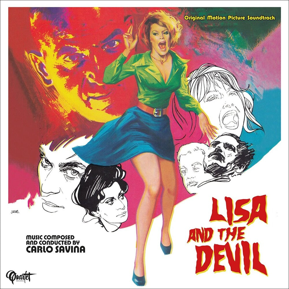 the album cover for Carlo Savina  (Ita) - Lisa & The Devil / O.S.T. (Ita)