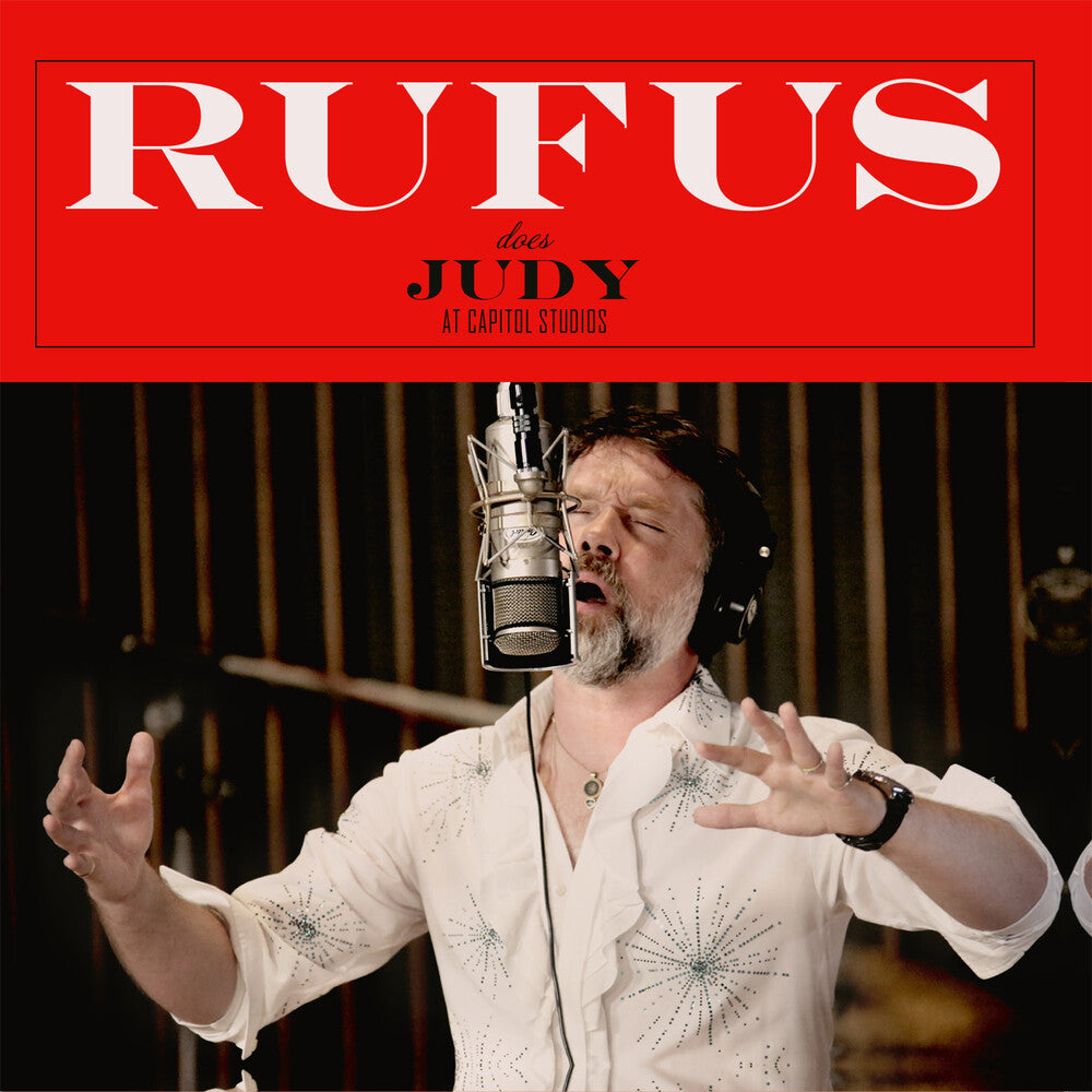 the album cover for Rufus Wainwright - Rufus Does Judy At Capitol Studios