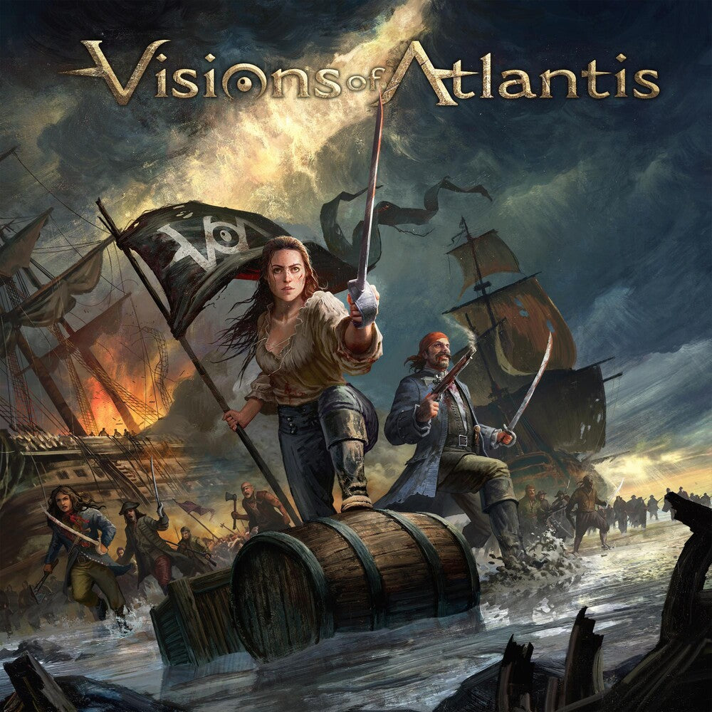the album cover for Visions Of Atlantis - Pirates