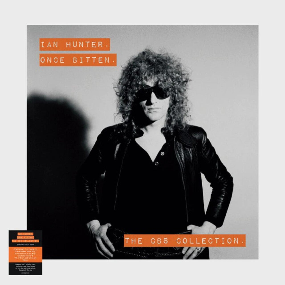 the album cover for Ian Hunter - Once Bitten: The Cbs Collection (Blk) (Ofgv) (Uk)