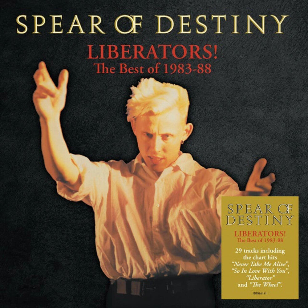 the album cover for Spear Of Destiny - Liberators: The Best Of 1983-1988 (Uk)
