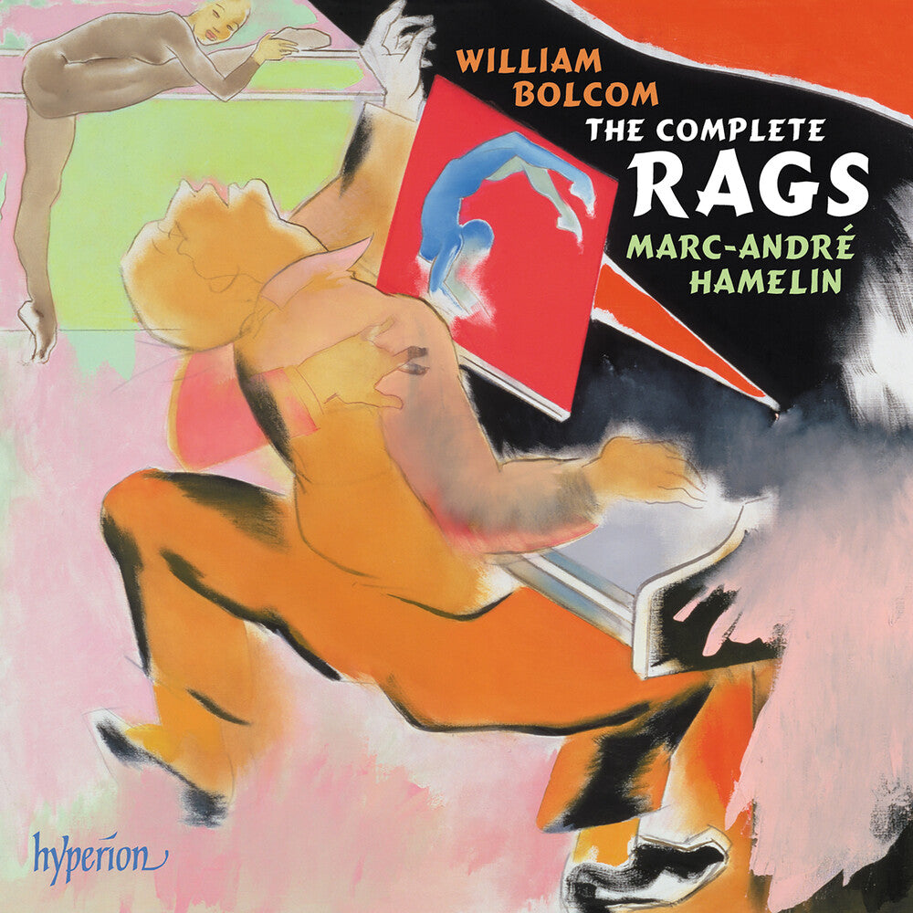 the album cover for Marc Hamelin -Andre - Bolcom: The Complete Rags