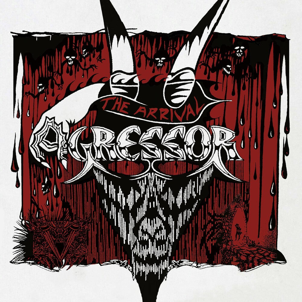 the album cover for Agressor - Arrival (Jpn)