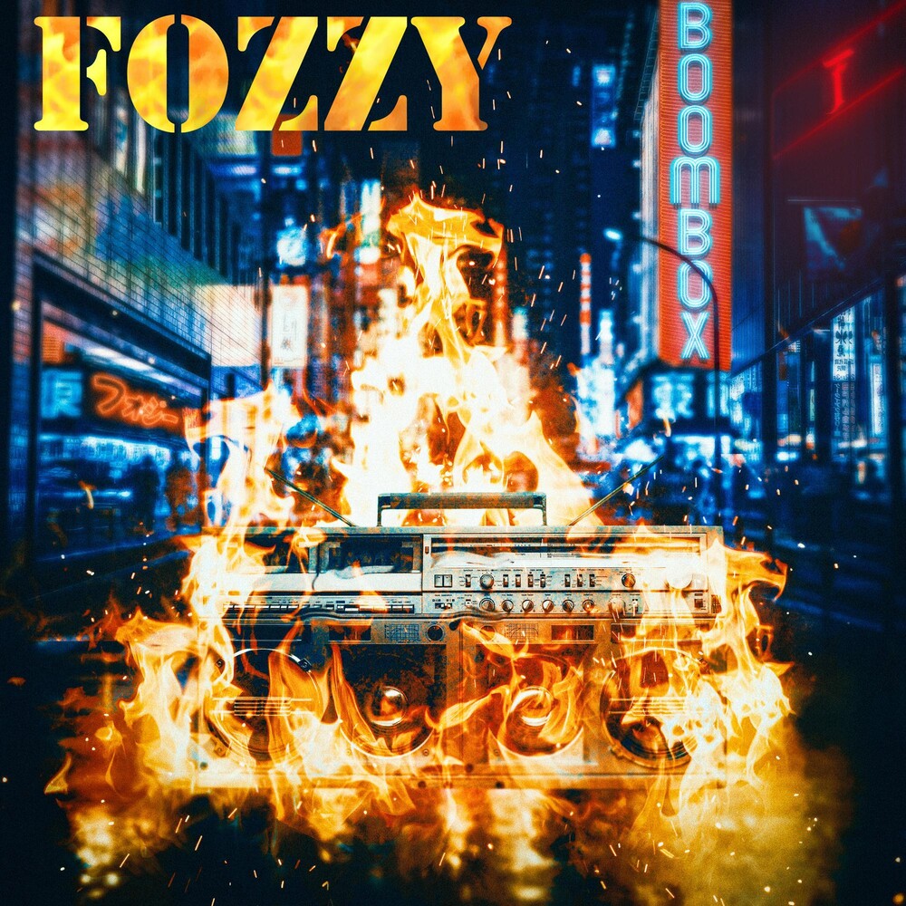the album cover for Fozzy - Boombox