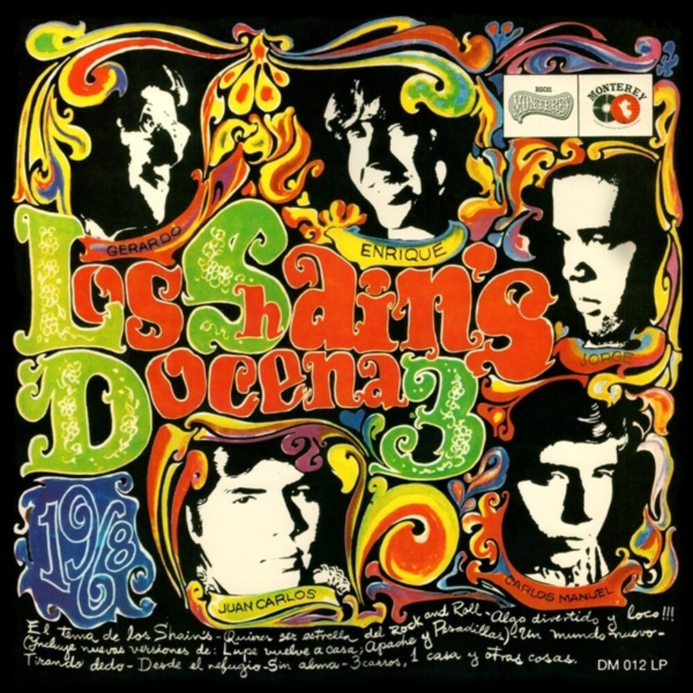 the album cover for Los Shain's - Docena 3
