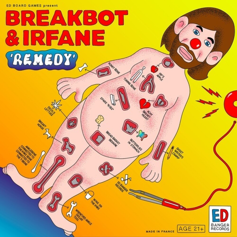 the album cover for Breakbot & Irfane - Remedy
