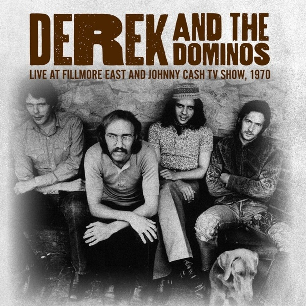 the album cover for Derek & Dominoes - Live At Fillmore East & Johnny Cash Tv Show 1970