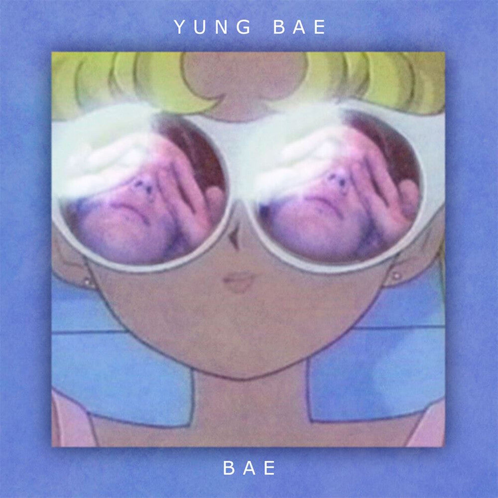 the album cover for Yung Bae - Bae