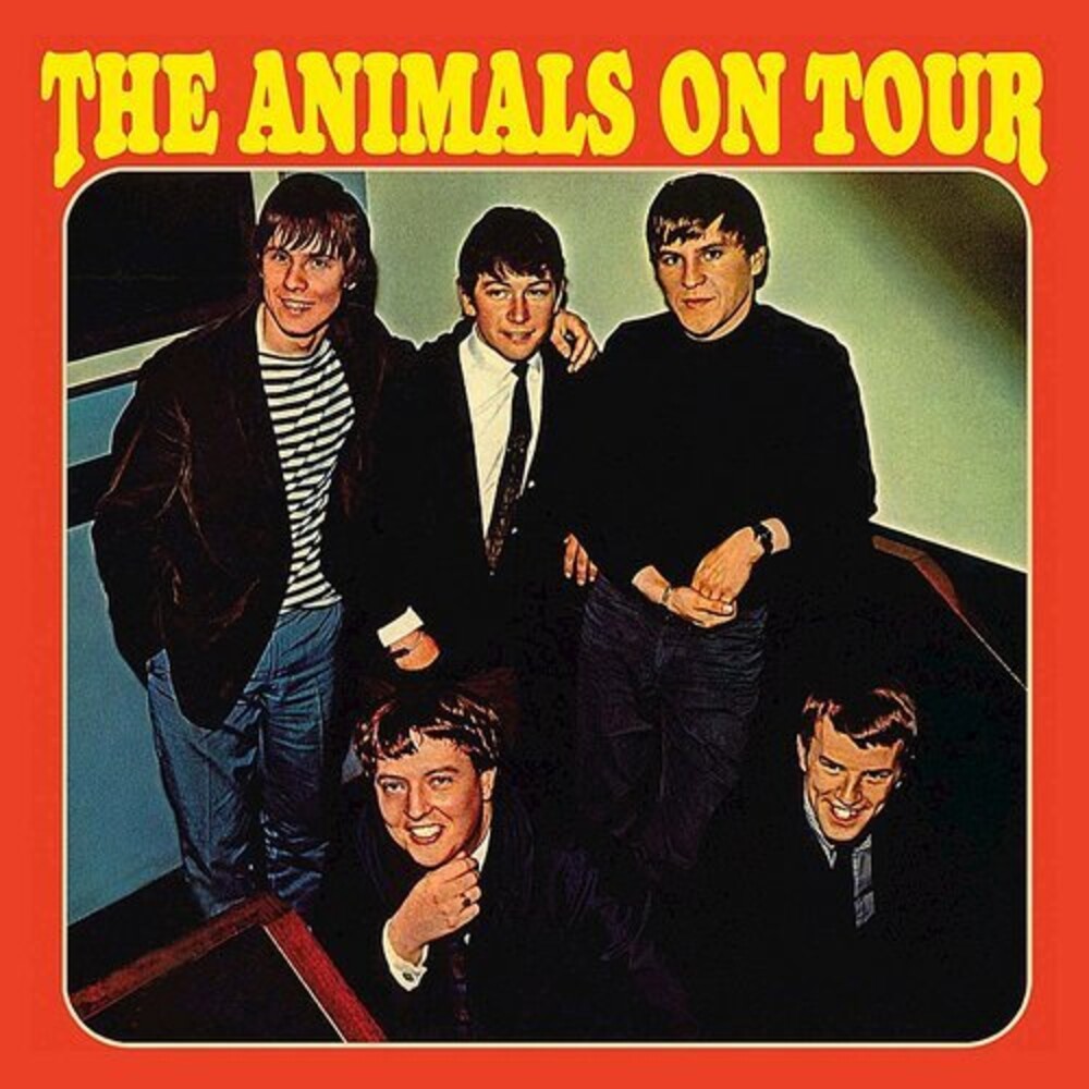 the album cover for The Animals - The Animals On Tour [LP]