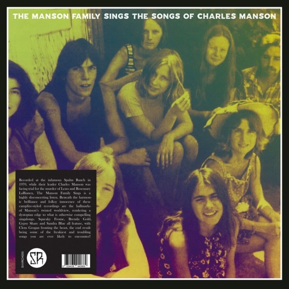 the album cover for Manson Family - Manson Family Sings The Songs Of Charles Manson