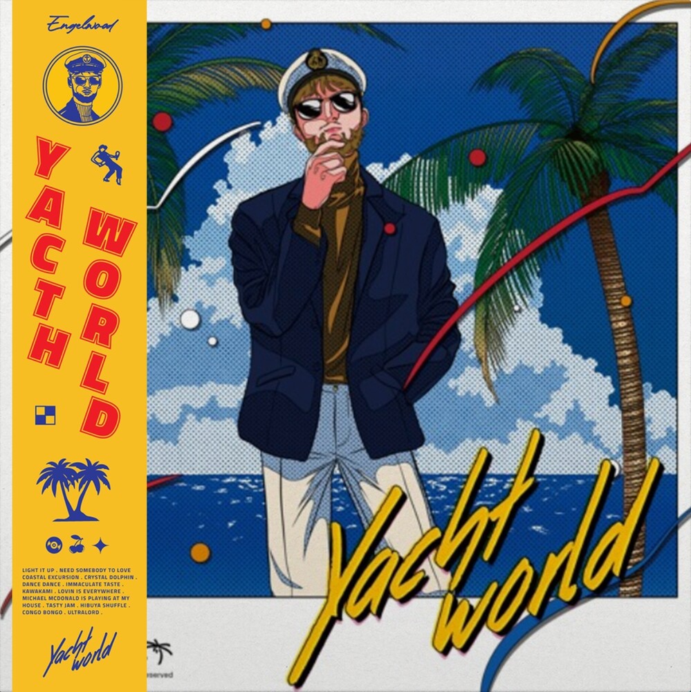 the album cover for Englewood - Yacht World (Blue) [Colored Vinyl]