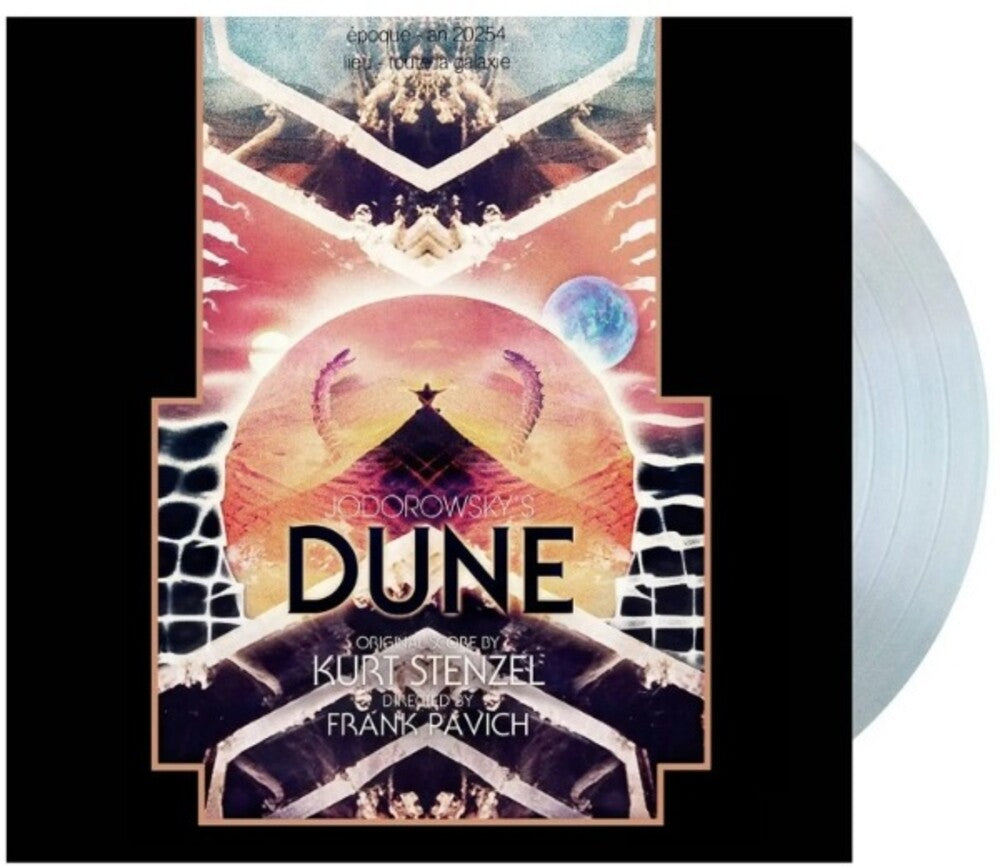 the album cover for Kurt Stenzel  (Blue) (Colv) - Jodorowsky's Dune - O.S.T. (Blue) [Colored Vinyl]