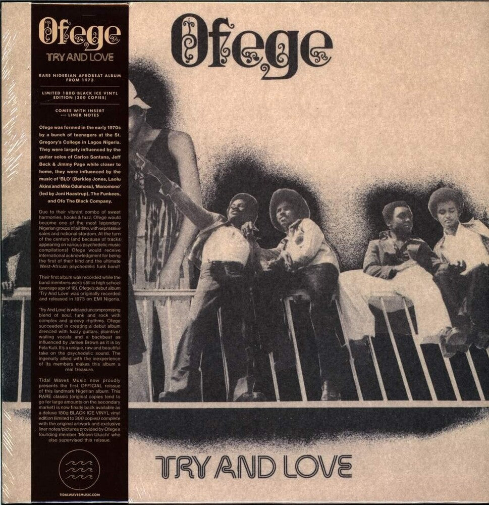the album cover for Ofege - Try & Love