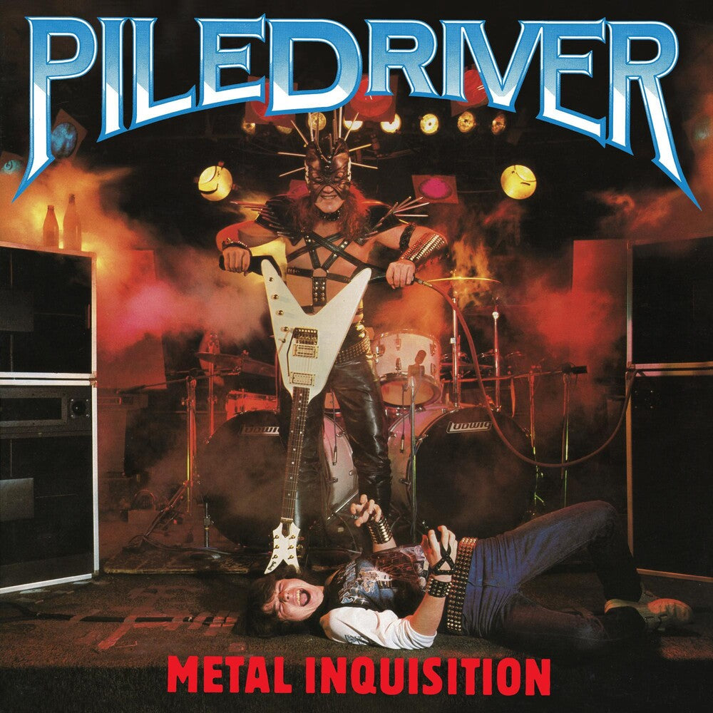the album cover for Piledriver - Metal Inquisition
