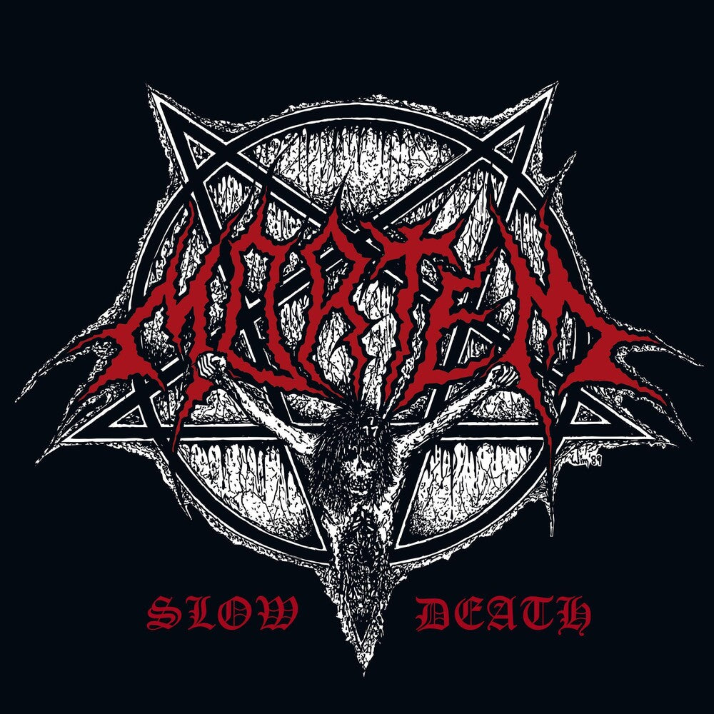 the album cover for Mortem - Slow Death