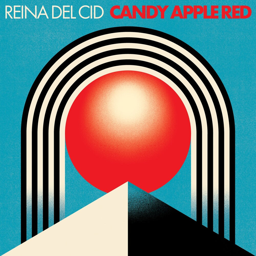 the album cover for Reina del Cid - Candy Apple Red [Digipak]