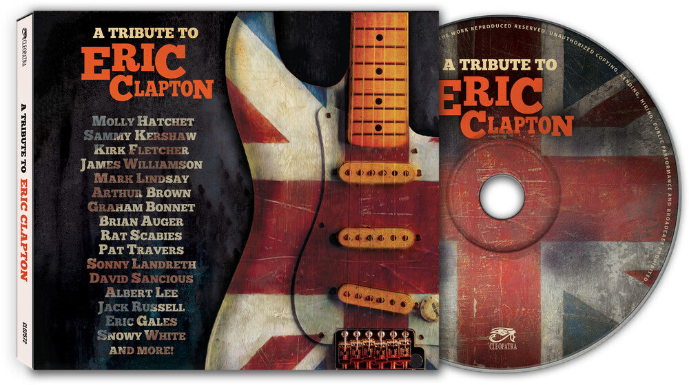 the album cover for Tribute To Eric Clapton / Various Artists - Tribute To Eric Clapton / Various Artists [Digipak]