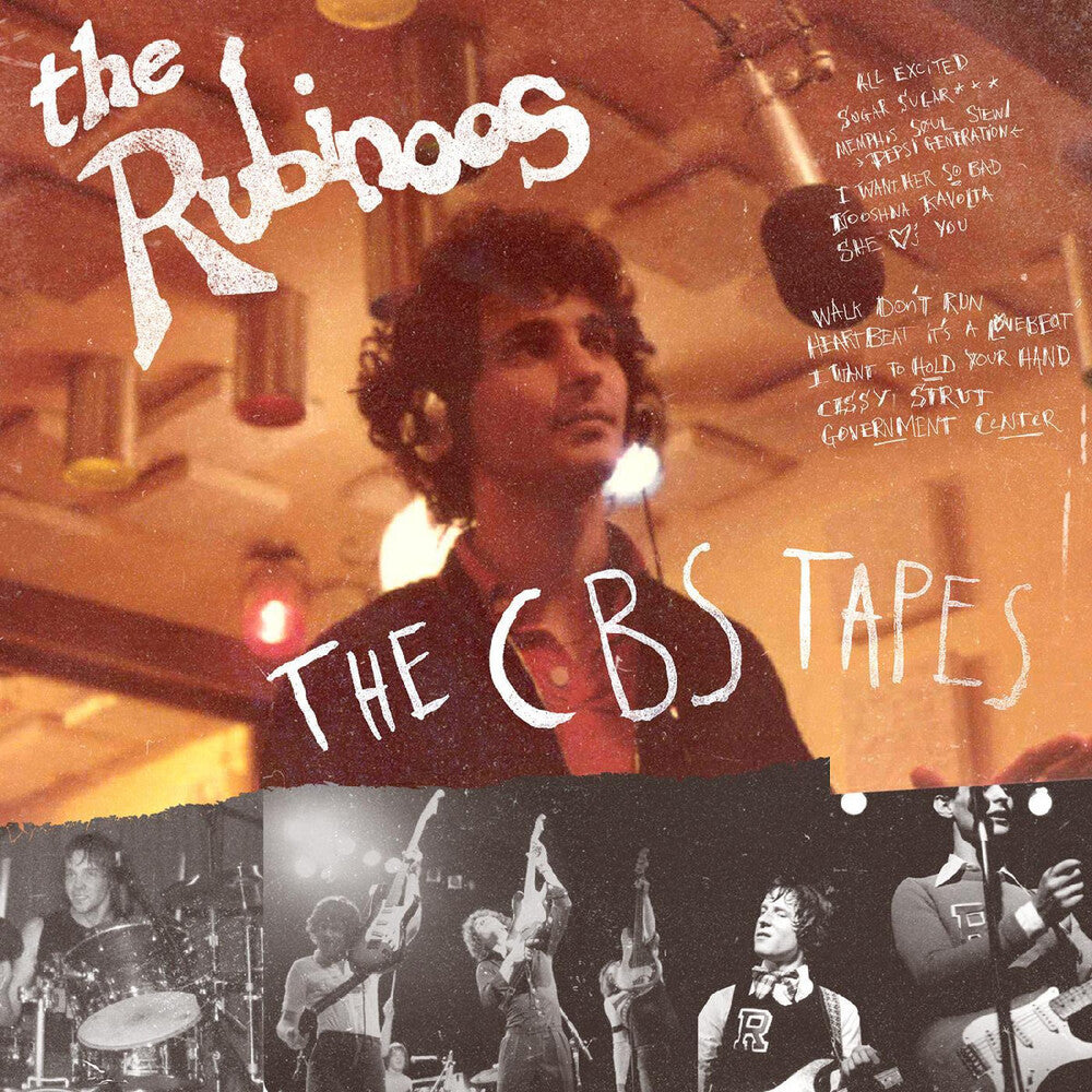 the album cover for The Rubinoos - The CBS Tapes