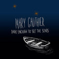 the album cover for Mary Gauthier - Dark Enough to See the Stars