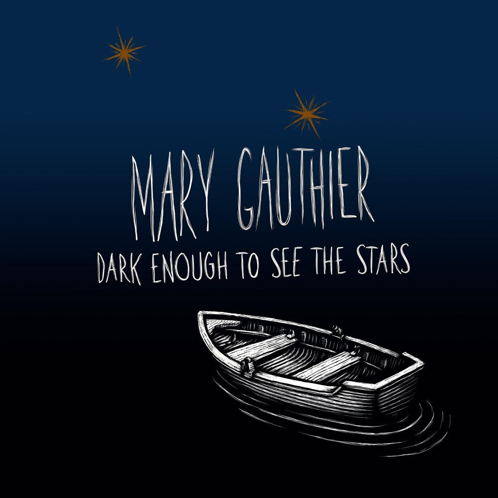the album cover for Mary Gauthier - Dark Enough to See the Stars