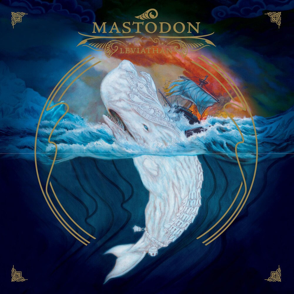 the album cover for Mastodon - Leviathan