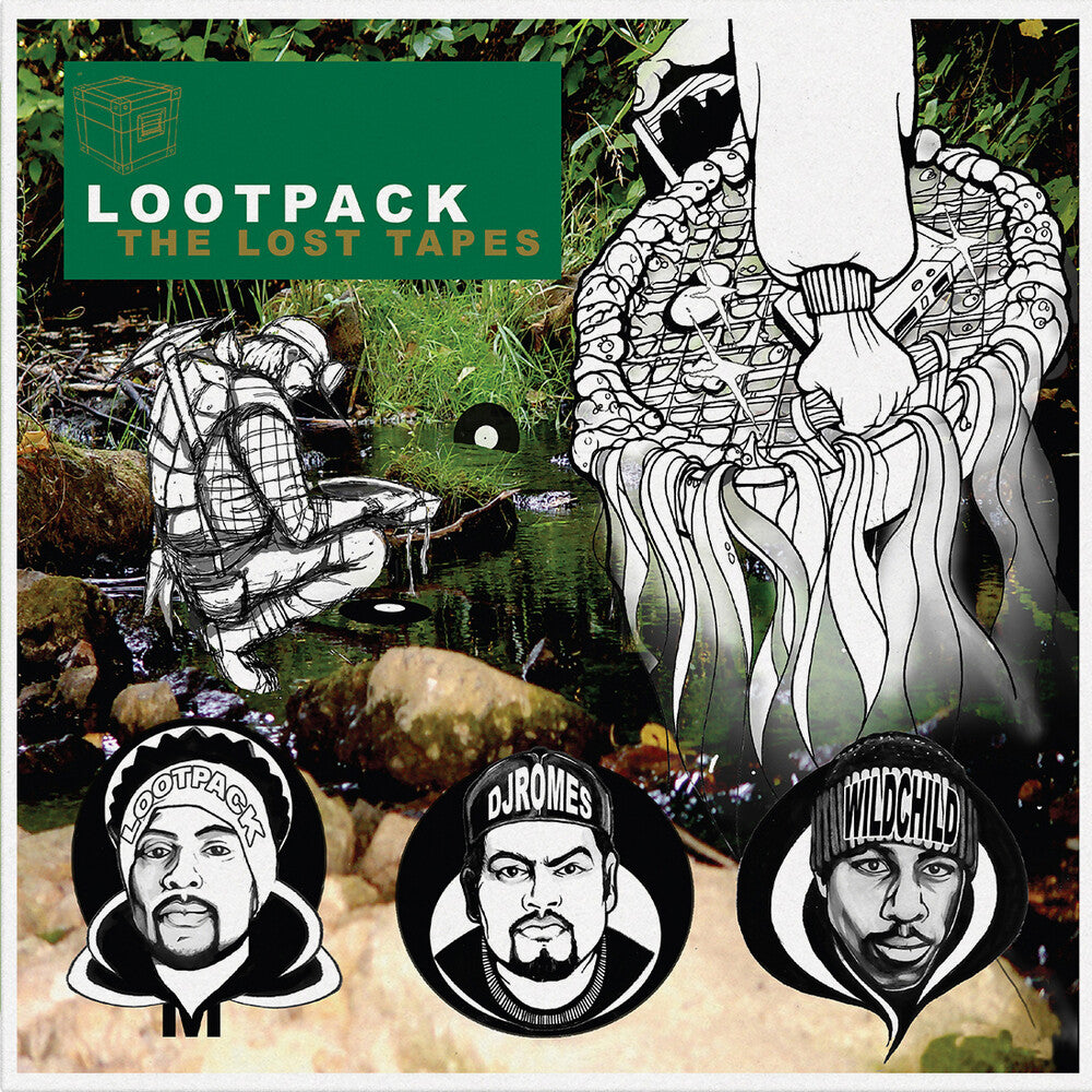 the album cover for Lootpack - Lost Tapes (2pk)