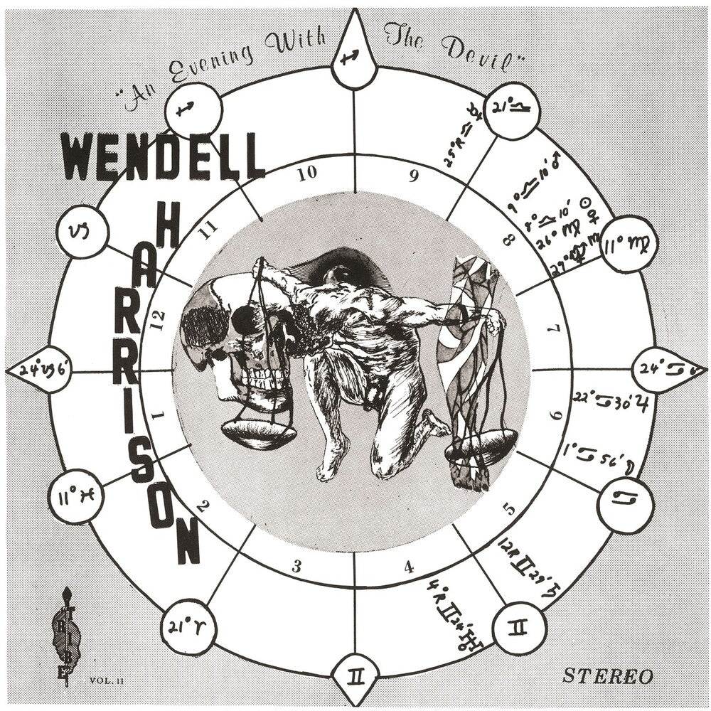 the album cover for Wendell Harrison - Evening With The Devil