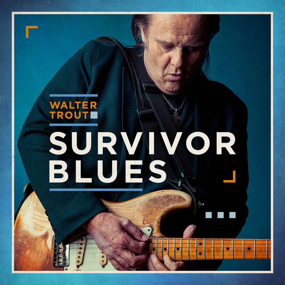 the album cover for Walter Trout - Survivor Blues [Blue 2LP]