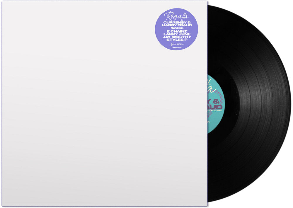 the album cover for Currensy & Harry Fraud - Regatta
