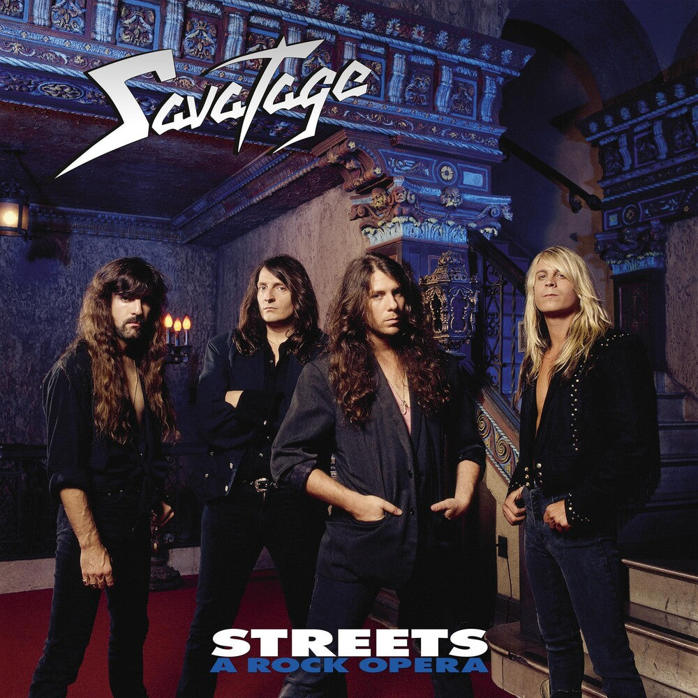the album cover for Savatage - Streets: A Rock Opera [Import Blue 2LP]