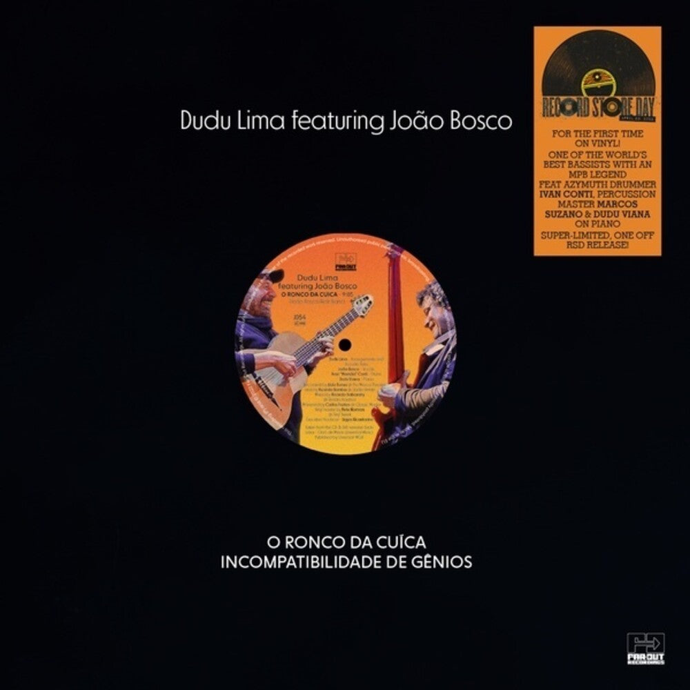 the album cover for Dudu Lima  / Joao Bosco - O Ronco Da Cuica / Incompatibilidade De Genios