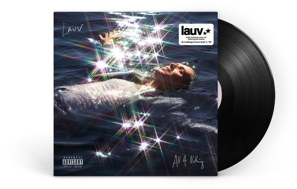 the album cover for Lauv - All 4 Nothing [Indie Exclusive Limited Edition Alternate Cover LP]