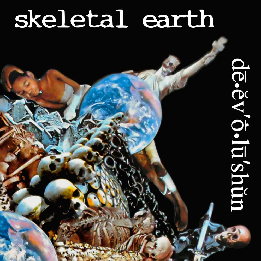 the album cover for Skeletal Earth - De.Ev O.Lu Shun
