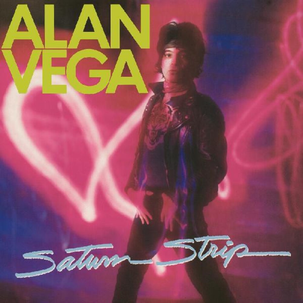 the album cover for Alan Vega - Saturn Strip