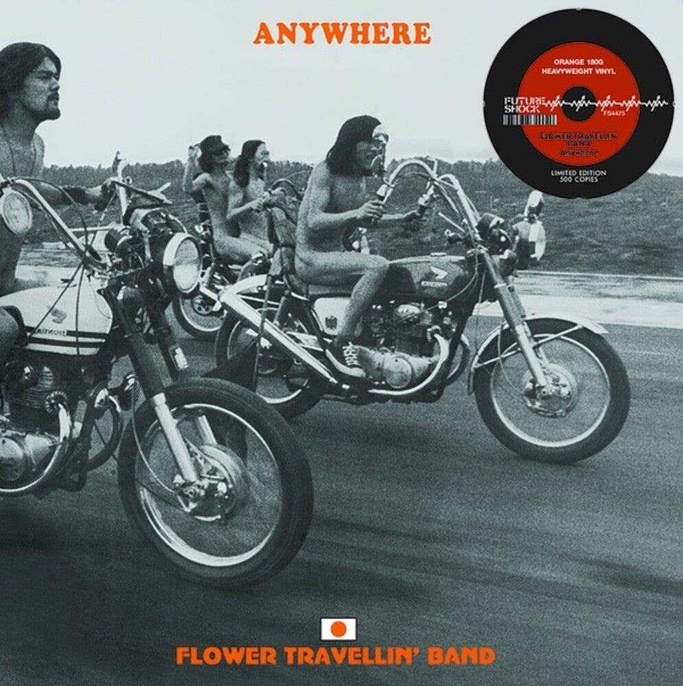 the album cover for Flower Travellin Band - Anywhere
