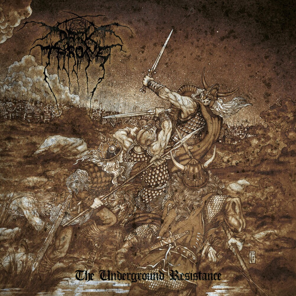 the album cover for Darkthrone - The Underground Resistance