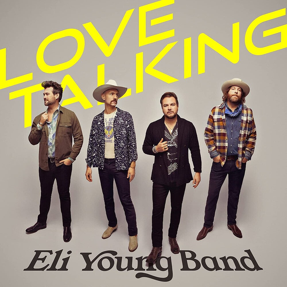 the album cover for Eli Young Band - Love Talking [Clear Yellow LP]