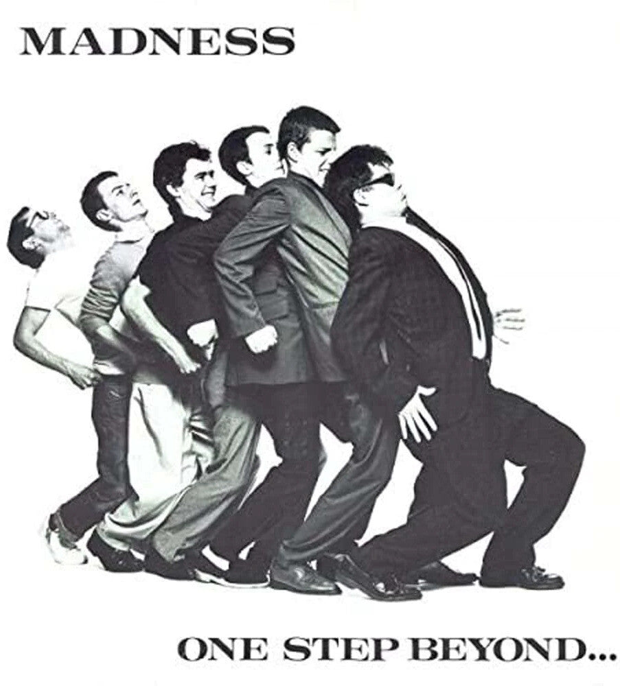 the album cover for Madness - One Step Beyond