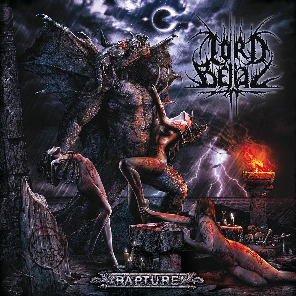 the album cover for Lord Belial - Rapture