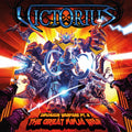 the album cover for Victorious - Dinosaur Warfare Pt. 2 The Great Ninja War
