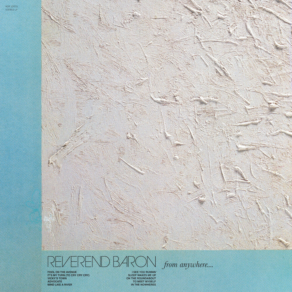 the album cover for Reverend Baron - From Anywhere [LP]