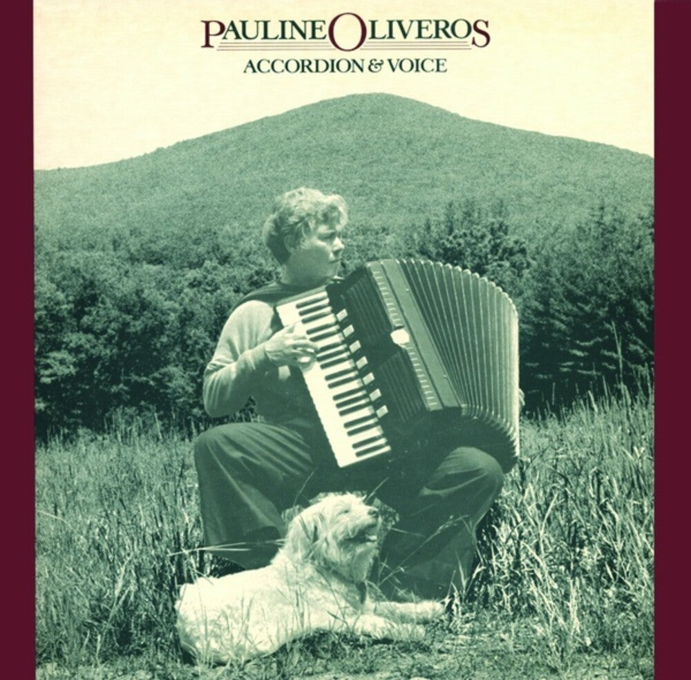 the album cover for Pauline Oliveros - Accordion & Voice